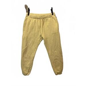 Playboy x PacSun Yellow Jogger Sweatpants Women’s Small Bunny Logo Streetwear